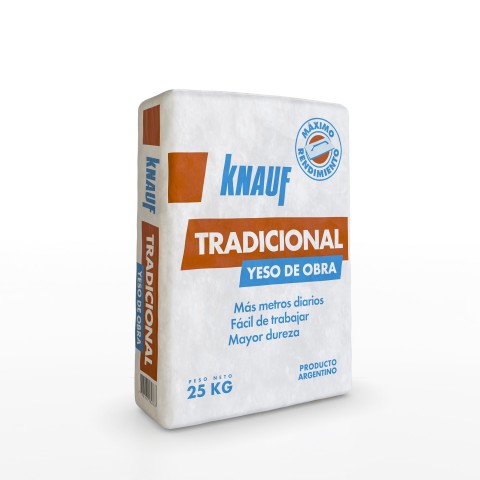 Conocé los usos y ventajas del Yeso Tradicional Knauf - DryWall S.A.